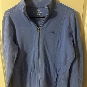 Tommy Bahama Montego Beach half-zip sweatshirt in light blue